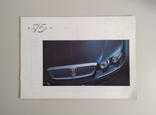 Depliant brochure Rover 75 - anteprima - 1998