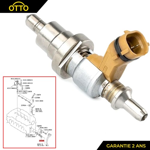 Injecteur fap pour toyota - pour,
