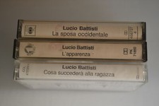 Lotto 3 MC Musicassette Lucio