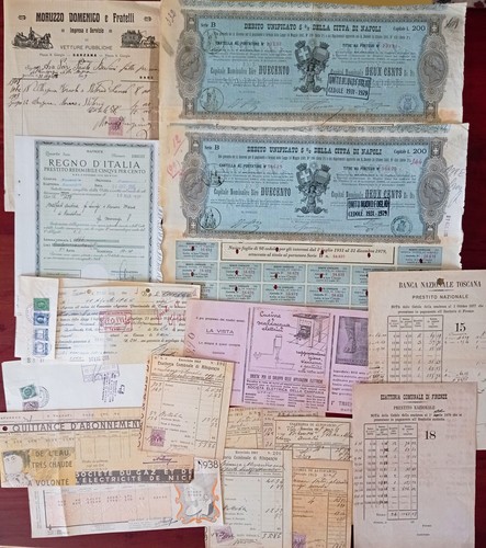 Lotto vecchi documenti fiscali