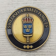 Moneta sfida svezia - sfida, comandante