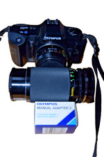 Olympus OM 101 con 2 obiettivi