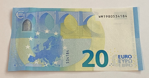 Banconota euro mai - 20,