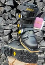 NEW! Asolo Extreme Racer Telemark Leather Ski Boots. 75mm/3 pin. 40⅔EU 7UK 7½US