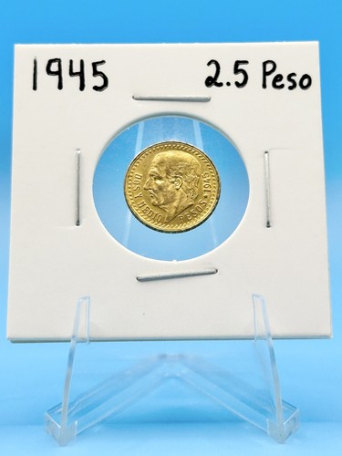 Moneta oro pesos messico - moneta,