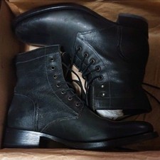 Stivali Buttero neri in pelle