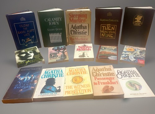 Mystery book lot agatha - lot;,