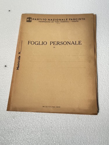 Cartella partito nazionale - cartella,