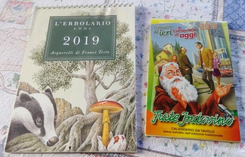 Lotto doppio calendario frate - lotto,