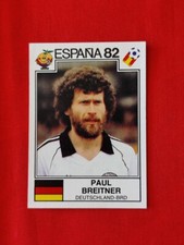 FIGURINA NUOVA NEW STICKER PANINI ESPANA 82 #121. Paul Breitner (West Germany)