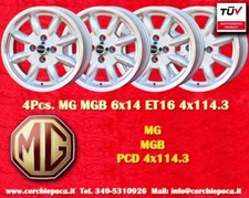 4 Cerchi MG MGB / GT Minilite