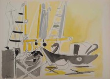 Edouard PIGNON: Belgium, boats