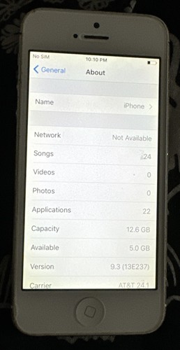 Apple iphone 16gb bianco - iphone,