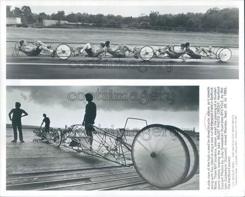 Foto stampa 1982 bicicletta