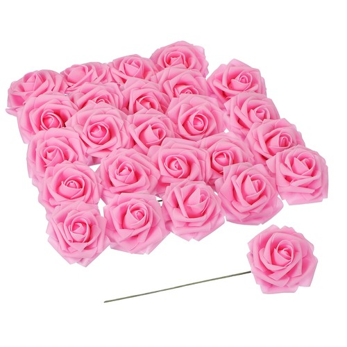 Pezzi rosa fiori - 25,