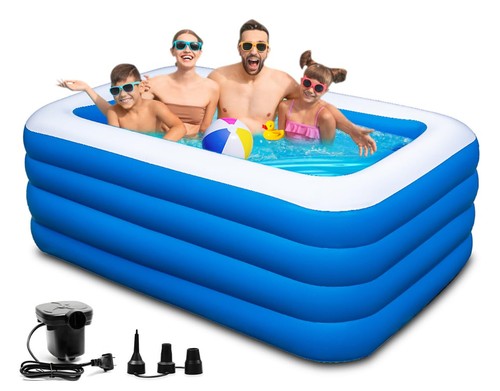 Inflatable swimming pool large - swimming,
