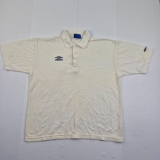 Polo UMBRO grande bianca uomo