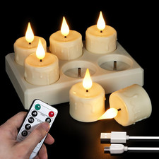 6 Candele Lumini LED