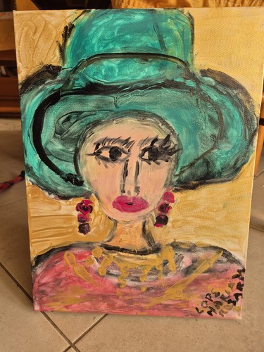 Donna con cappello anni - donna, il