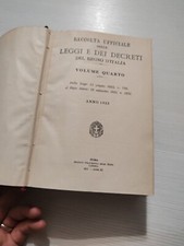 RACCOLTA DELLE LEGGI E DECRETI