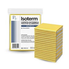 Da 3 a 50 Coperte Termiche per Emergenze, Telo Isotermico 140x210 Primo Soccorso