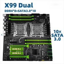 Doppia scheda madre C612 chip