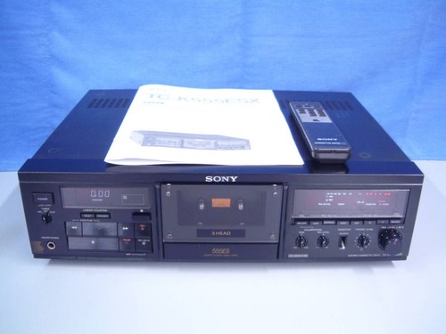 Sony k555esx cassette deck - tc-k555esx,
