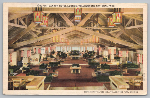 Canyon hotel lounge - hotel, scena