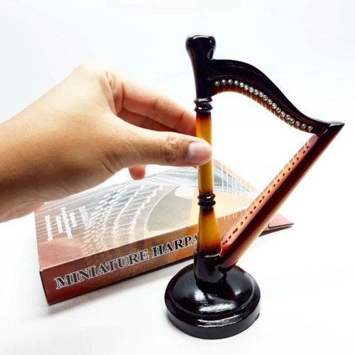 Mini arpa espositore fatto - arpa,