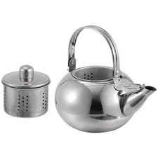  Bollitore Piccolo in Acciaio Inox D'acqua Del Piano Cottura Inossidabile