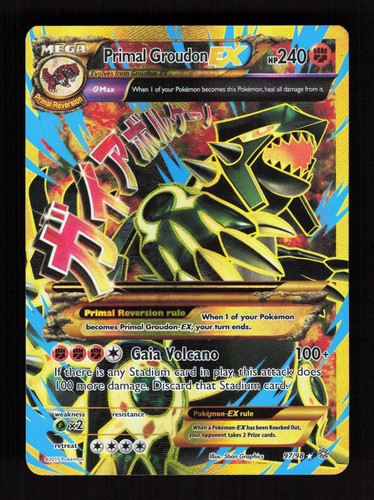 Primal groudon 98 - groudon, ex