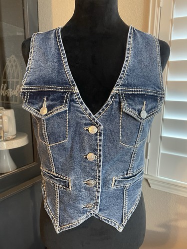 Gilet forever denim blu - 21,