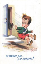 CP ILLUSTREE ENFANT JETE