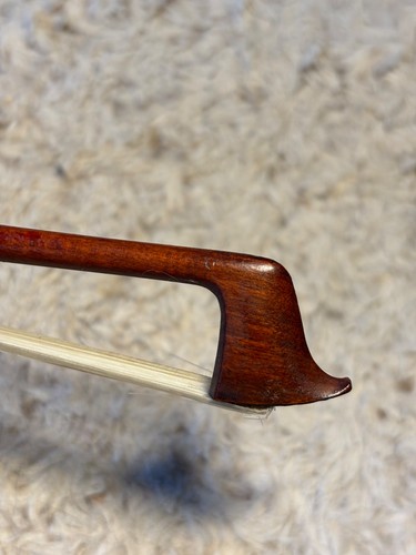 Old violin bow silver - old, mounted
