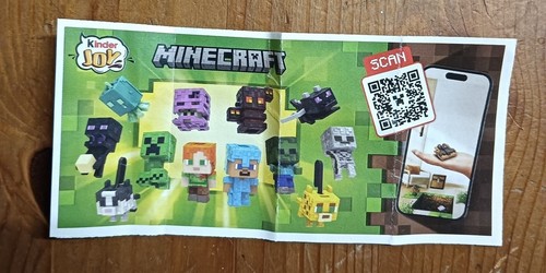 Minecraft kinder joy 2026 - minecraft,