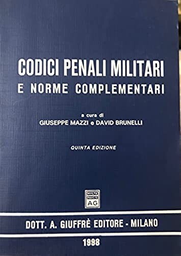 Codici penali militari - penali, norme