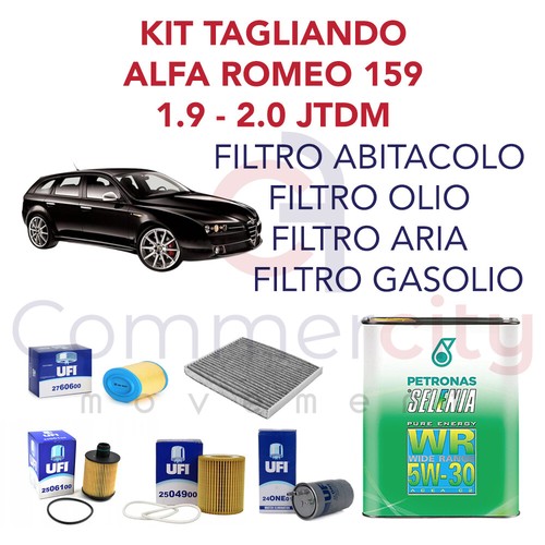 Kit tagliando filtri - ufi, +