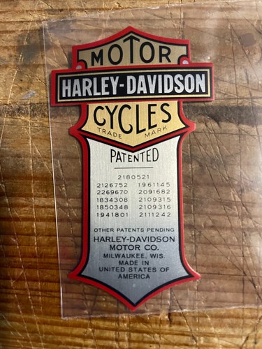 Harley patent emblem - emblem, logo