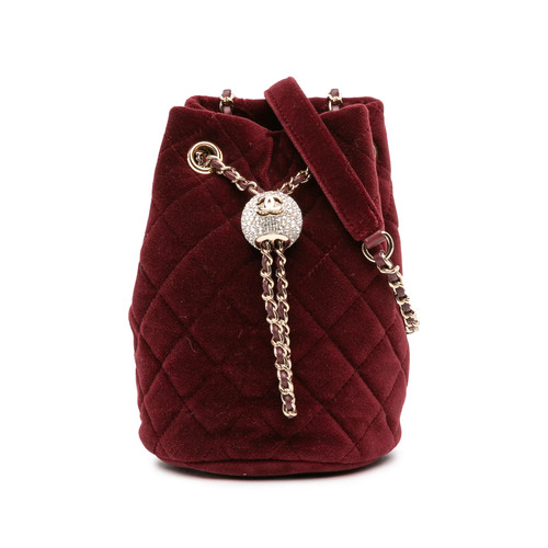 Chanel mini velours cristal - velours,