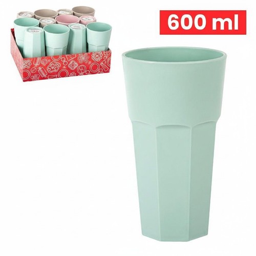 Set bicchieri ottagonali - 12,