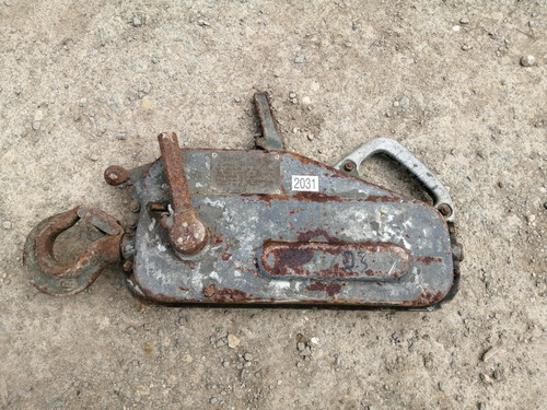 British army tirfor - british, winch