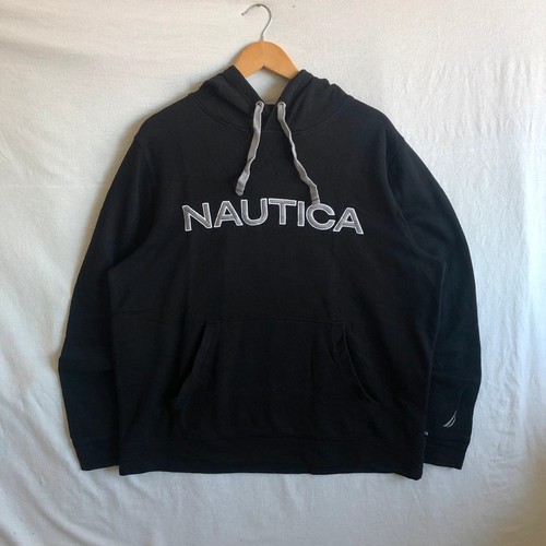 Felpa nera con - , cappuccio