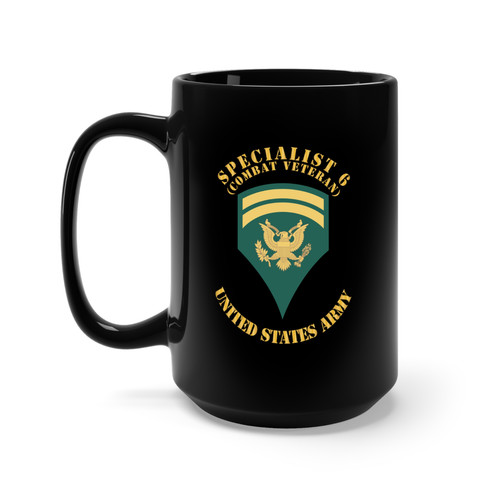 Tazza nera esercito - nera,