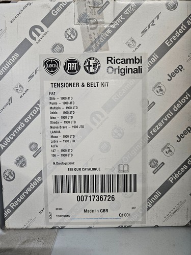 Kit distribuzione originale