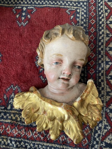 Antica testa putto - antica,