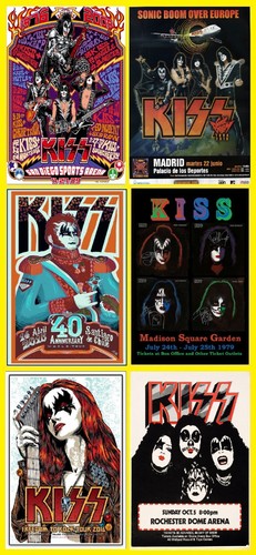 Kiss limt offer 6 - 6, posters