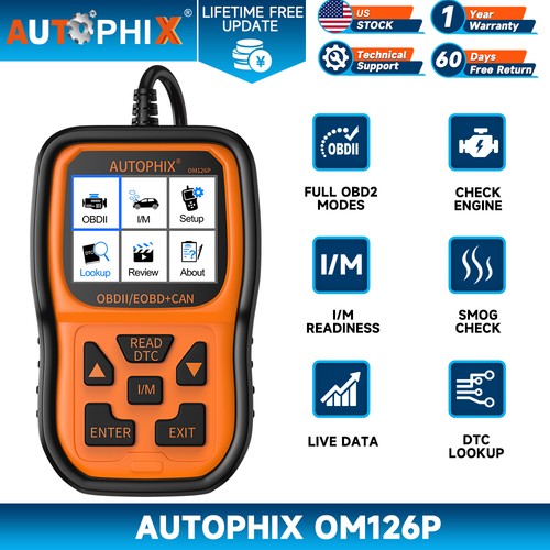 Autophix om126p obd2 scanner - autophix,