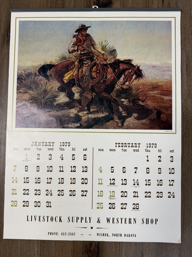 Calendario charles russell - calendario, m