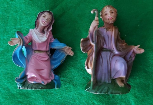 Statuette presepe coppia san - presepe,