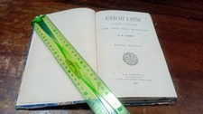 LIBRO: ESERCIZI LATINI CON REGOLE ED OSSERVAZIONI GANDINO 1892   /C